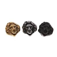 Stainless Steel Beads, Lion, plated 