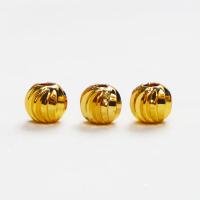 Brass Jewelry Beads, Round, plated 