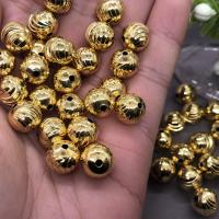 Brass Jewelry Beads, gold color plated, DIY, 10mm 