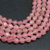 Natural Rose Quartz Beads, Round, polished, DIY pink 