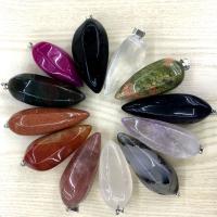 Gemstone Jewelry Pendant, Natural Stone, Unisex 15- 