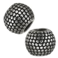 Stainless Steel Beads, 316 Stainless Steel, Round, blacken Approx 4.5mm 