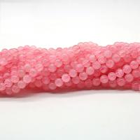 Natural Rose Quartz Beads, Round, polished, DIY pink 