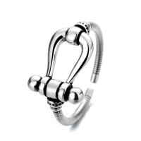 Messing Manschette Fingerring, plattiert, Einstellbar & verschiedene Stile für Wahl & für Frau, 16.5mm, verkauft von PC