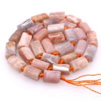 Sunstone Bead, Column, polished, DIY 