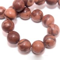 Single Gemstone Beads, Natural Stone, Round, polished, DIY 