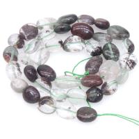 Phantom Quartz Beads, Green Phantom Quartz, irregular, polished, DIY 