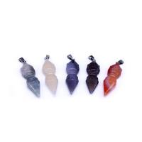 Gemstone Jewelry Pendant, Natural Stone 