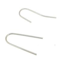 Stainless Steel Hook Earwire, plated 