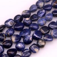 Perles en sodalite, Irrégulière, poli, DIY, bleu Vendu par brin