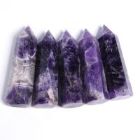 Naturquarz Dekoration, Amethyst, poliert, violett, 80-90mm, verkauft von PC