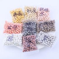 Abalorios de Plastico ABS , plástico ABS, chapado, Joyería & Bricolaje, más colores para la opción, 14mm, 500PCs/Bolsa, Vendido por Bolsa