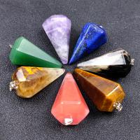 Natural Stone Pendulum Pendant, polished 