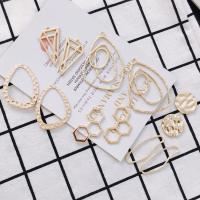 Zinc Alloy Jewelry Pendants, gold color plated, DIY 