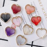 Zinc Alloy Hollow Pendants, gold color plated, DIY 