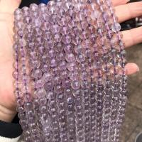 Natürliche Amethyst Perlen, rund, poliert, DIY & verschiedene Größen vorhanden, violett, verkauft von Strang