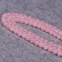 Natural Rose Quartz Beads, Round, polished, DIY pink 