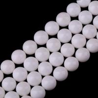 Natural White Shell Beads, Round, anoint, DIY white 