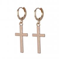 Huggie Hoop Drop Earring, Zinc Alloy, plated, fashion jewelry 