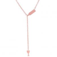 Zinc Alloy Necklace, plated, fashion jewelry Approx 52 cm 