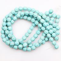 Synthetic Turquoise Beads, Synthetic Blue Turquoise, polished, DIY dark green 