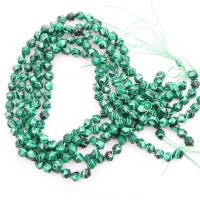 Synthetic Malachite Beads, polished, DIY & faceted, green 