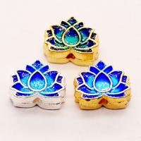 Cloisonne Beads, Zinc Alloy, with enamel, fashion jewelry & DIY 