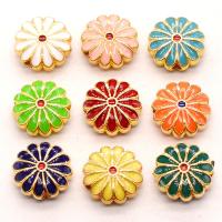 Cloisonne Beads, Zinc Alloy, with enamel, fashion jewelry & DIY 12mm 