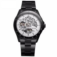 RELOJ de ® joyería ganador, aleación de zinc, con Vidrio, movimiento chino, chapado, para hombre, más colores para la opción, 43x13mm,20x240mm, Vendido por UD