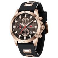 MINIFOCUS® Collection de montres, alliage de zinc, avec acier inoxydable, mouvement chinoise, Placage, bijoux de mode & pour homme & lumineux, plus de couleurs à choisir Vendu par PC