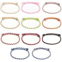 Fashion Jewelry Bracelet, Cotton Thread 