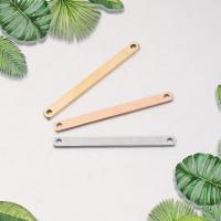 Stainless Steel Connector Bar, fashion jewelry & DIY 