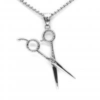 Stainless Steel Pendants, Scissors, anoint 60mm 