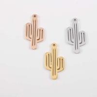 Stainless Steel Pendants, Opuntia Stricta, DIY Approx 1.5mm 