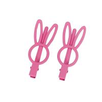 Clips de pico, fundición, chapado, Joyería & para mujer, más colores para la opción, 74mm, Vendido por UD