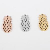 Stainless Steel Pendants, Pineapple, DIY Approx 1.7mm 