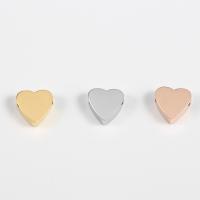 Stainless Steel Beads, Heart, DIY 