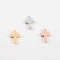 Stainless Steel Beads, Cross, DIY 