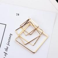 Brass Jewelry Pendants, gold color plated, DIY 