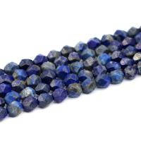 Natürlichen Lapislazuli Perlen, Modeschmuck & DIY & verschiedene Größen vorhanden, blau, verkauft von Strang