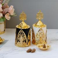 Buy Incense Holder and Burner in Bulk , Porcelain, with Zinc Alloy, plated, for home and office & durable 