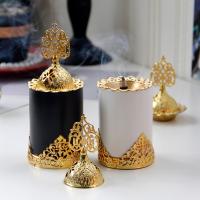 Buy Incense Holder and Burner in Bulk , Porcelain, with Zinc Alloy, plated, for home and office & durable 