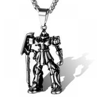 Stainless Steel Pendants, Robot, fashion jewelry & for man 