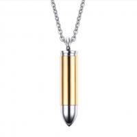 Stainless Steel Cinerary Casket Pendant, fashion jewelry & Unisex 