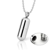 Stainless Steel Cinerary Casket Pendant, fashion jewelry & Unisex 