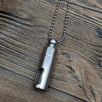 Stainless Steel Cinerary Casket Pendant, fashion jewelry & Unisex 