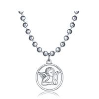 Stainless Steel Jewelry Necklace, Angel, ball chain & for woman & hollow, original color, 22mm Approx 19.8 Inch 