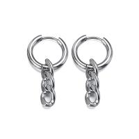 Boucles d'oreilles en acier titane, styles différents pour le choix & pour femme, Vendu par PC