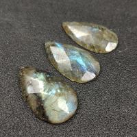 Gemstone Cabochons, Labradorite, Teardrop, polished, DIY 