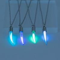 Luminated Necklace, Zinc Alloy, fashion jewelry 45CM+5CM 